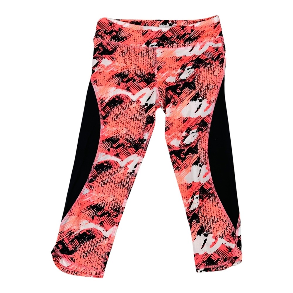 Zelos NWT Girl's L 14-16 Orange Leggings Athletic - Picture 2 of 9